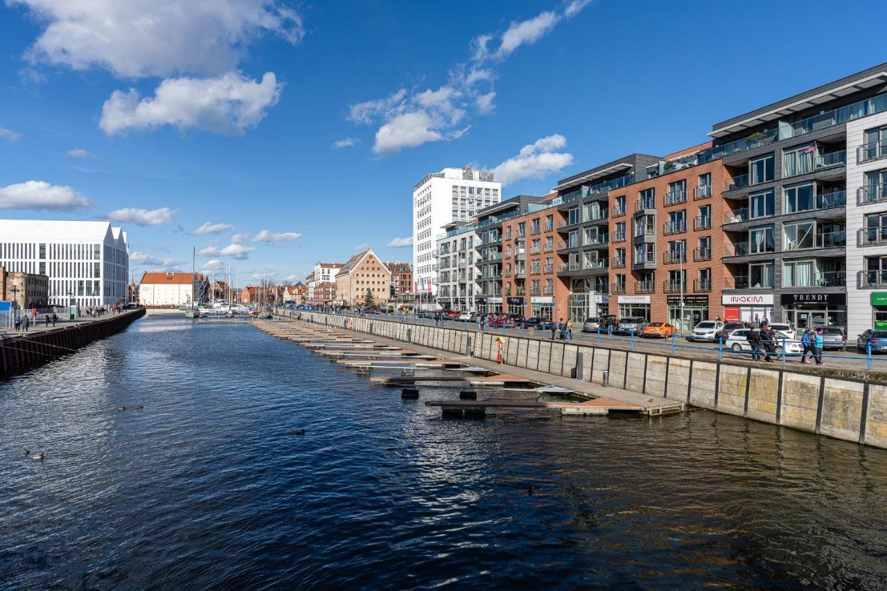 Apartament Szafarnia Waterline, Marina Gdansk Exterior photo